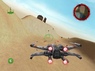 Screenshot Thumbnail / Media File 1 for Star Wars - Rogue Squadron (USA)