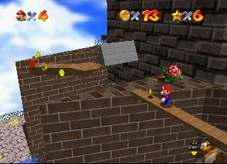 Screenshot Thumbnail / Media File 1 for Super Mario 64 (Europe) (En,Fr,De)