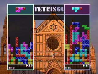 Screenshot Thumbnail / Media File 1 for Tetris 64 (Japan)