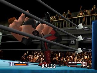 Screenshot Thumbnail / Media File 1 for Virtual Pro Wrestling 2 - Oudou Keishou (Japan)
