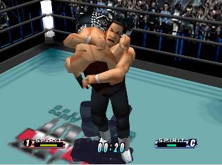 Screenshot Thumbnail / Media File 1 for Virtual Pro Wrestling 64 (Japan)