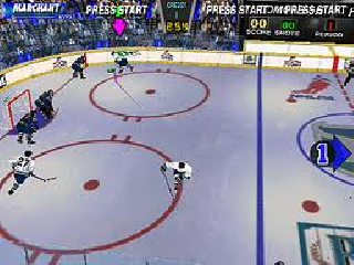 Screenshot Thumbnail / Media File 1 for Wayne Gretzky's 3D Hockey '98 (USA)