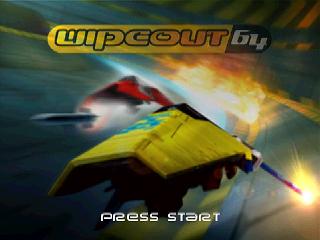 Screenshot Thumbnail / Media File 1 for Wipeout 64 (Europe)