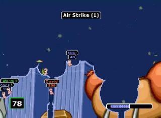 Screenshot Thumbnail / Media File 1 for Worms Armageddon (USA) (En,Fr,Es)