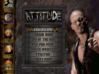 Screenshot Thumbnail / Media File 1 for WWF Attitude (Europe)