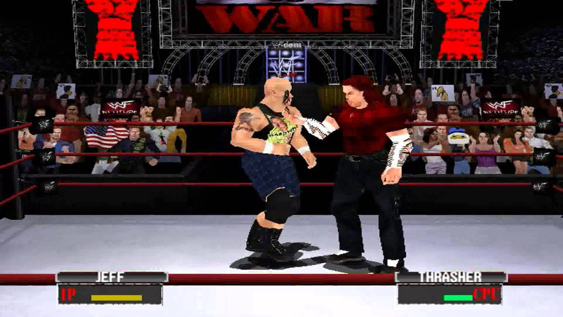 n64 wwf war zone