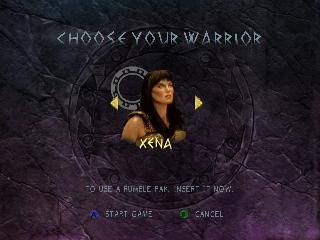 Screenshot Thumbnail / Media File 1 for Xena - Warrior Princess - The Talisman of Fate (Europe)