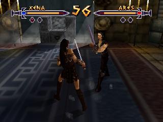 Screenshot Thumbnail / Media File 1 for Xena - Warrior Princess - The Talisman of Fate (Europe)