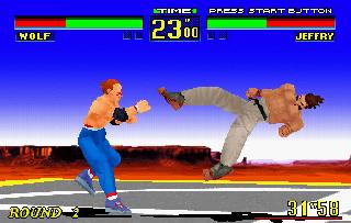 Screenshot Thumbnail / Media File 1 for Virtua Fighter Remix (U)