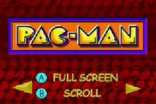 gameboy advance pacman collection rom