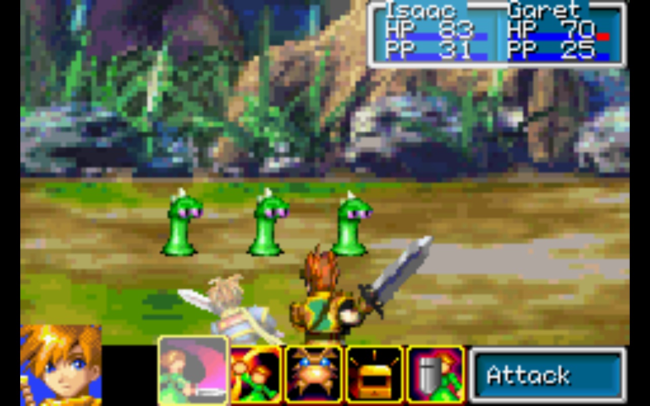 golden sun rom series