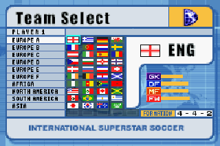 Screenshot Thumbnail / Media File 1 for International Superstar Soccer (E)(Eurasia)