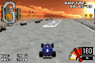 Screenshot Thumbnail / Media File 1 for Downforce (U)(Mode7)