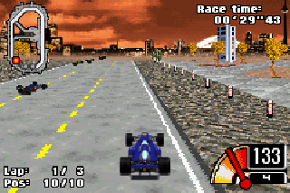 Screenshot Thumbnail / Media File 1 for Downforce (U)(Mode7)