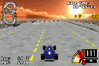 Screenshot Thumbnail / Media File 1 for Downforce (U)(Mode7)