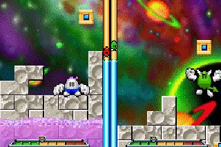 Screenshot Thumbnail / Media File 1 for Egg Mania (U)(Mode7)