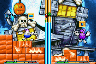 Screenshot Thumbnail / Media File 1 for EggMania Tsukande! Mawashite! Dossun Puzzle (J)(Evasion)