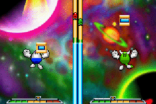 Screenshot Thumbnail / Media File 1 for EggMania Tsukande! Mawashite! Dossun Puzzle (J)(Evasion)