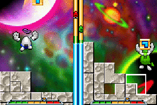 Screenshot Thumbnail / Media File 1 for EggMania Tsukande! Mawashite! Dossun Puzzle (J)(Evasion)