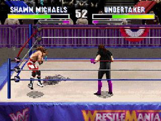 Screenshot Thumbnail / Media File 1 for WWF Wrestlemania The Arcade Game (U)