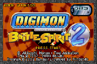 CHEAT GAME BOY ADVANCE (GBA): Digimon-Battle Spirit 2 (GBA Cheats)