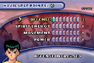 Screenshot Thumbnail / Media File 1 for Yu Yu Hakusho - Spirit Detective (U)(Mode7)