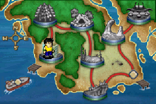 Screenshot Thumbnail / Media File 1 for Yu Yu Hakusho - Spirit Detective (U)(Mode7)