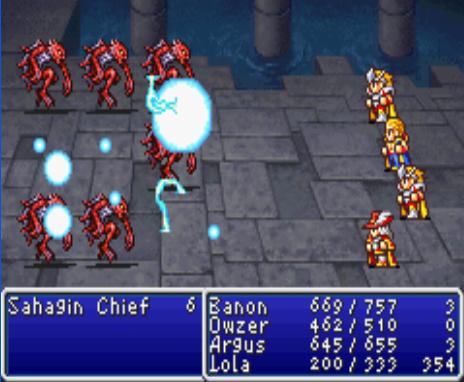 Final Fantasy I & II: Dawn of Souls  (GBA) Gameplay 