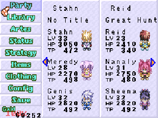 Screenshot Thumbnail / Media File 1 for Tales of the World - Narikiri Dungeon 3 (J)(Independent)