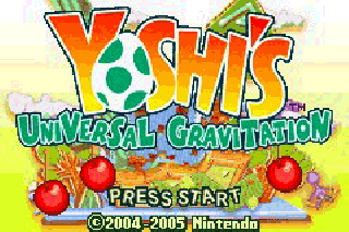 Screenshot Thumbnail / Media File 1 for Yoshi's Universal Gravitation (E)(Endless Piracy)