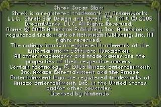 Screenshot Thumbnail / Media File 1 for Shrek SuperSlam (U)(Trashman)