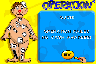 Screenshot Thumbnail / Media File 1 for 3 in 1 - Mousetrap & Simon & Operation (U)(Independent)