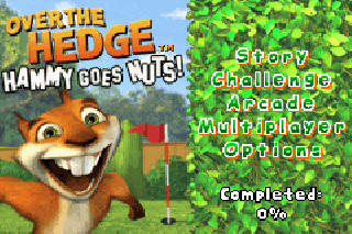 Screenshot Thumbnail / Media File 1 for Over the Hedge - Hammy Goes Nuts (E)(Rising Sun)