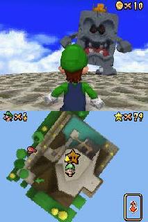 Screenshot Thumbnail / Media File 1 for Super Mario 64 DS (E)(Wet 'N' Wild)