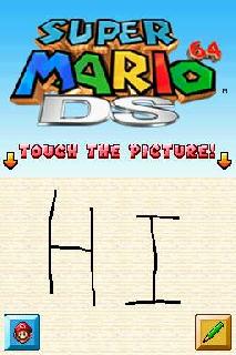 Screenshot Thumbnail / Media File 1 for Super Mario 64 DS (v01) (U)(Trashman)