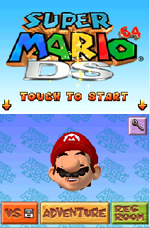 Screenshot Thumbnail / Media File 1 for Super Mario 64 DS (v01) (U)(Trashman)