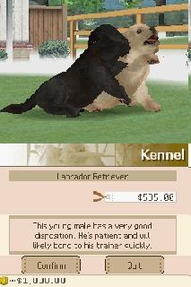Screenshot Thumbnail / Media File 1 for Nintendogs - Dachshund & Friends (U)(Lube)