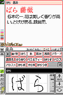 Screenshot Thumbnail / Media File 1 for DS Rakubiki Jiten (J)(WRG)