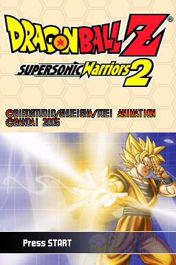 rom dragon ball z supersonic warriors 2 ds