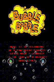 Screenshot Thumbnail / Media File 1 for Bubble Bobble DS (J)(SCZ)