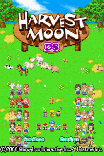 Screenshot Thumbnail / Media File 1 for Harvest Moon DS (U)(Legacy)