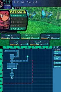 Screenshot Thumbnail / Media File 1 for Etrian Odyssey (U)(XenoPhobia)