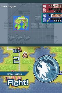 Screenshot Thumbnail / Media File 1 for Advance Wars - Days of Ruin (U)(Independent)