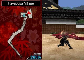 Screenshot Thumbnail / Media File 1 for Ninja Gaiden Dragon Sword (U)(XenoPhobia)