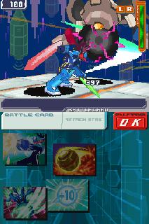 Screenshot Thumbnail / Media File 1 for Megaman Star Force 3 - Red Joker (US)(XenoPhobia)