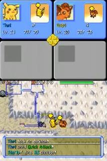 Screenshot Thumbnail / Media File 1 for Pokemon Mystery Dungeon - Explorers of Sky (US)(XenoPhobia)