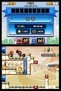 Screenshot Thumbnail / Media File 1 for Mario vs. Donkey Kong - Totsugeki! Mini-Land (DSi Enhanced) (J)