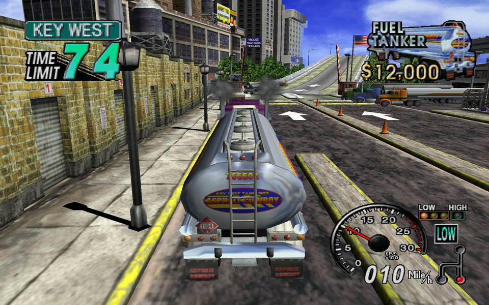 18 Wheeler - American Pro Trucker ROM (ISO) Download for Sony Playstation 2  / PS2 