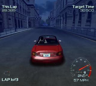 Screenshot Thumbnail / Media File 1 for Metropolis Street Racer (Europe)(En,Fr,De,Es)