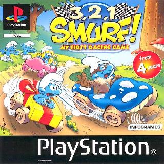 Screenshot Thumbnail / Media File 1 for 3, 2, 1, Smurf! My First Racing Game (E)